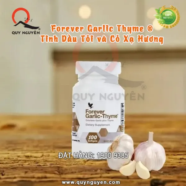 Viên nang tinh dầu tỏi và cỏ xạ hương