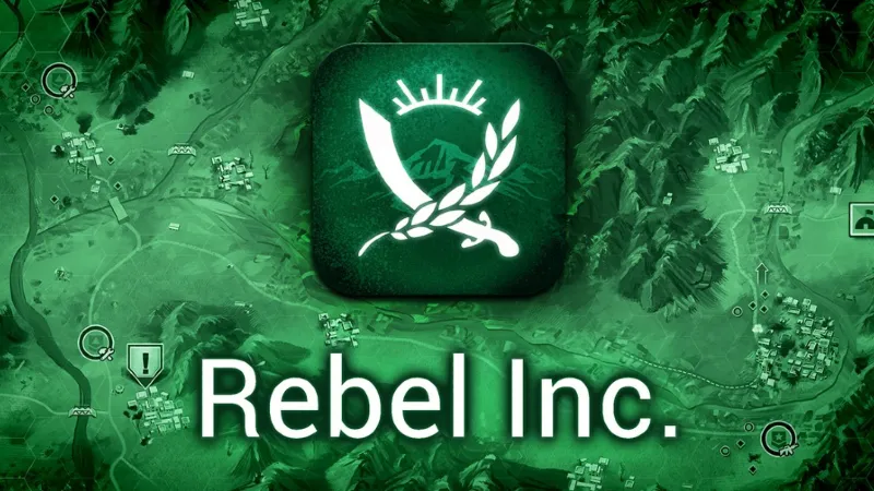 Bản đồ chiến thuật trong Rebel Inc.