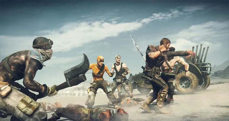 Chiến đấu khốc liệt trên sa mạc Mad Max