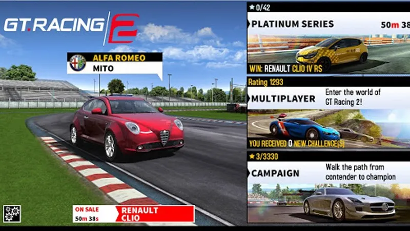 Dàn siêu xe bóng bẩy trong GT Racing 2