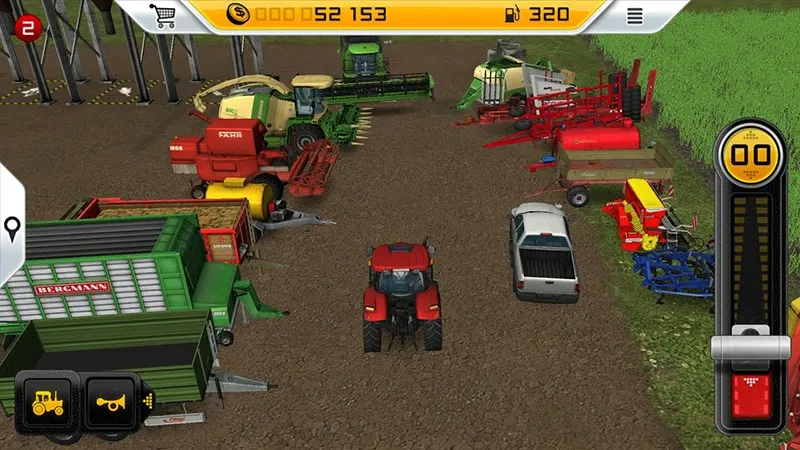 Điều khiển máy móc hiện đại trong Farming Simulator 14