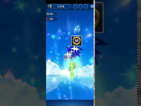 Đồ họa 3D đẹp mắt của Sonic Dash
