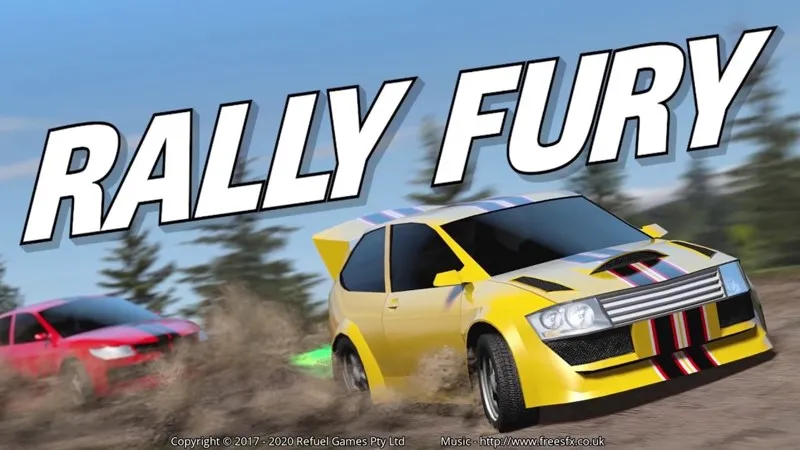 Đồ họa 3D đẹp mắt và môi trường đa dạng trong Rally Fury