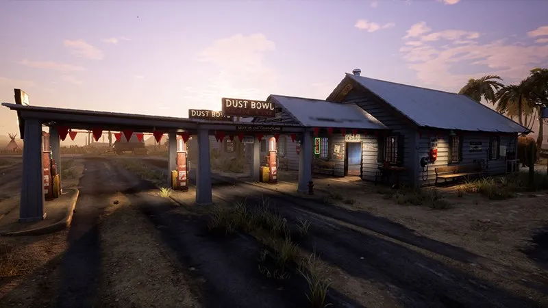 Đồ họa chi tiết và chân thực của Gas Station Simulator