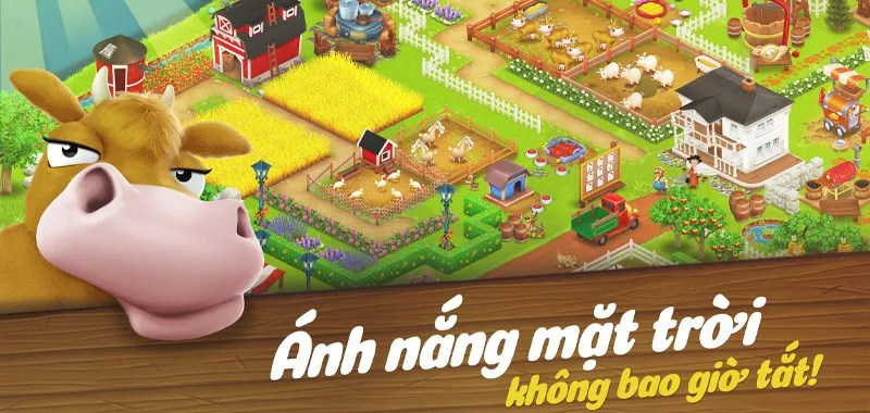 Đồ họa đẹp mắt của Hay Day
