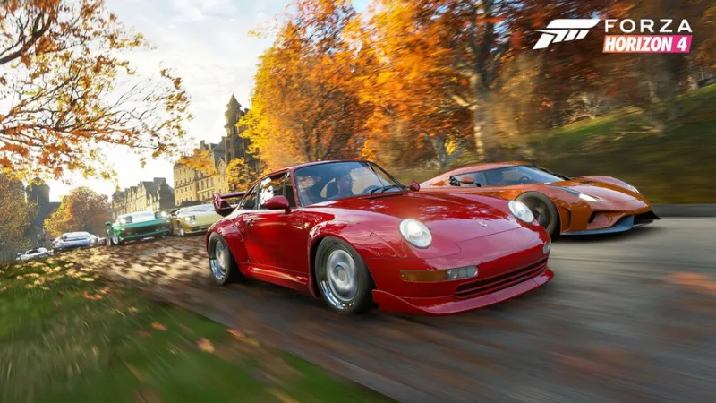 Đồ họa mãn nhãn với khung cảnh thiên nhiên hùng vĩ trong Forza Horizon 4