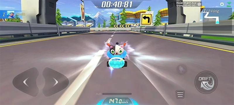 Drift đỉnh cao trong KartRider Rush+