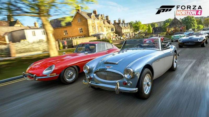 Giao diện tùy chỉnh và nâng cấp xe đua trong Forza Horizon 4