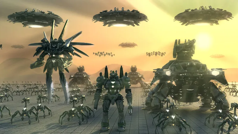 Hệ thống vũ khí đa dạng của Supreme Commander