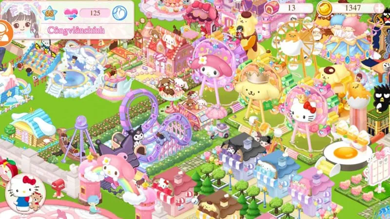 Hello Kitty: Công Viên Huyền Ảo - Xây dựng công viên mơ ước