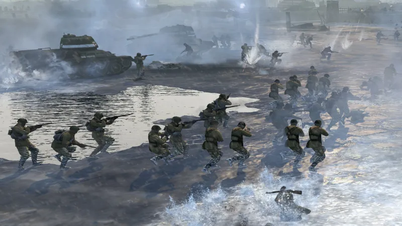 Hình ảnh chiến trường ác liệt trong Company of Heroes 2