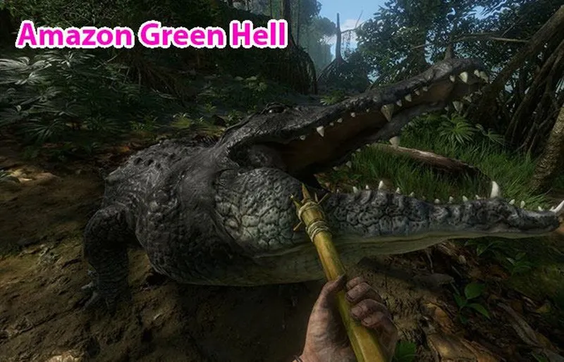 Hình ảnh gameplay sinh tồn trong Green Hell