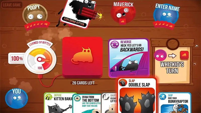 Hình ảnh minh họa game Exploding Kittens