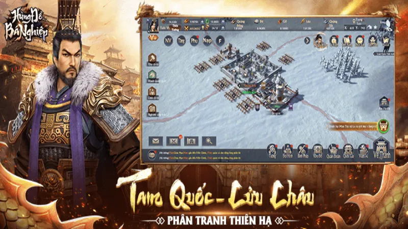 Hùng Đồ Bá Nghiệp chính thức ra mắt game thủ Việt