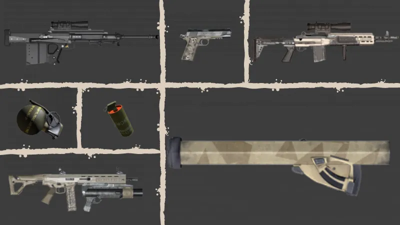 Kho vũ khí đa dạng trong Arma 3