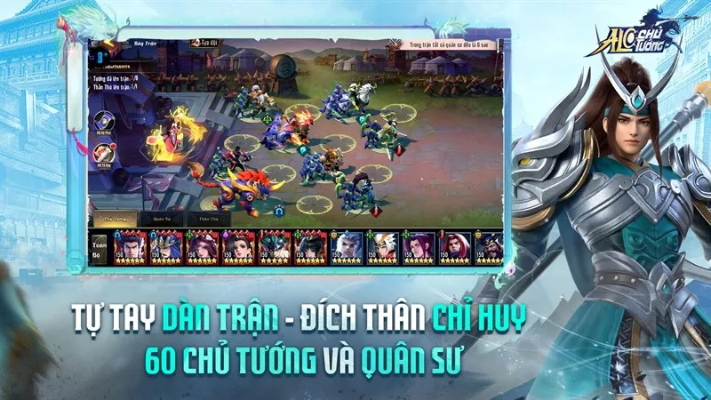 Lối chơi chiến thuật thời gian thực trong Alo Chủ Tướng