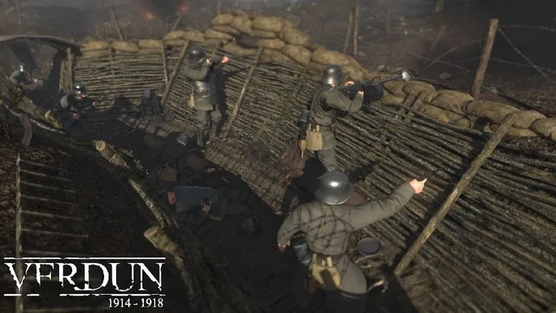 Lối chơi Verdun đưa bạn vào chiến hào Thế chiến 1