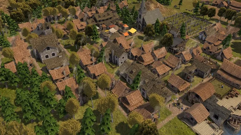 Một thành phố Banished đang phát triển thịnh vượng