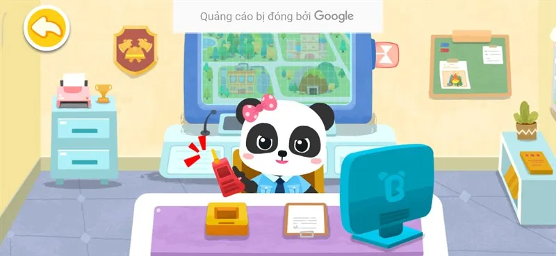 Nhân vật Gấu Trúc lính cứu hỏa đáng yêu