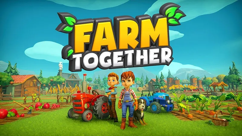 Nông trại đầy màu sắc trong Farm Together