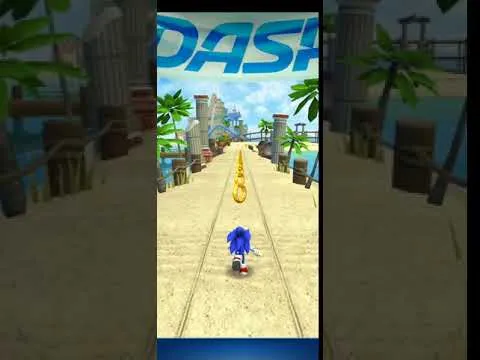 Sonic Dash gameplay