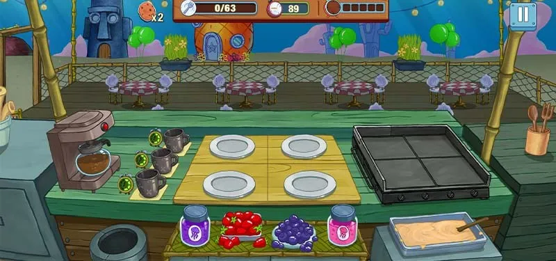 SpongeBob trổ tài nấu ăn trong Krusty Cook-Off
