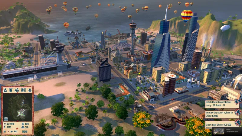 Toàn cảnh hòn đảo nhiệt đới trong Tropico 5