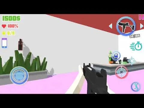 Trêu chọc cảnh sát trong Dude Theft Wars