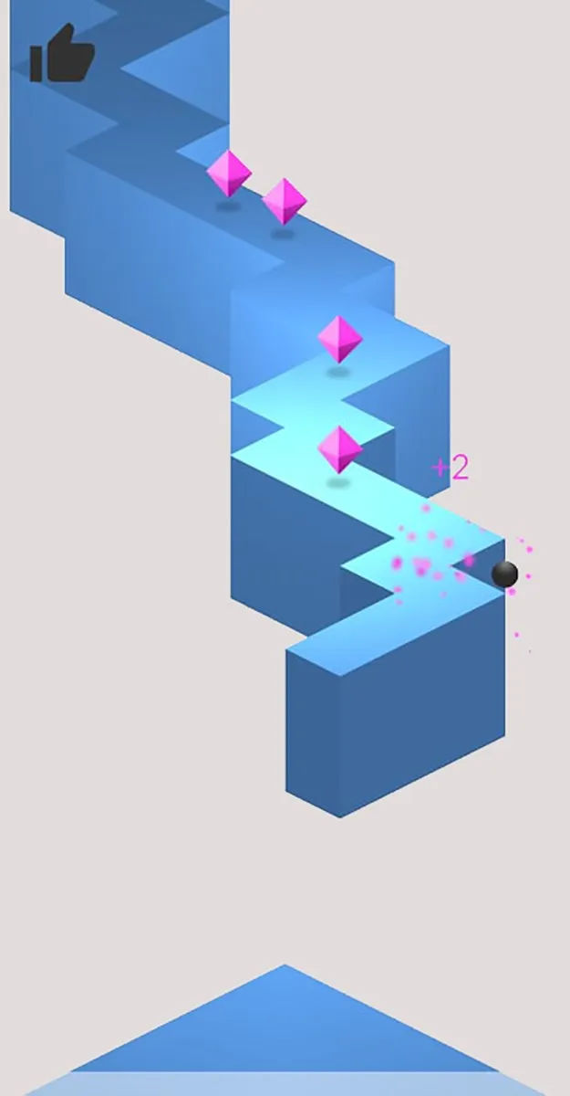Viên bi lăn trên con đường ZigZag đầy thử thách