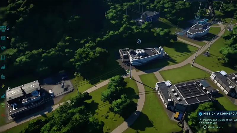 Xây dựng công viên khủng long trong Jurassic World Evolution