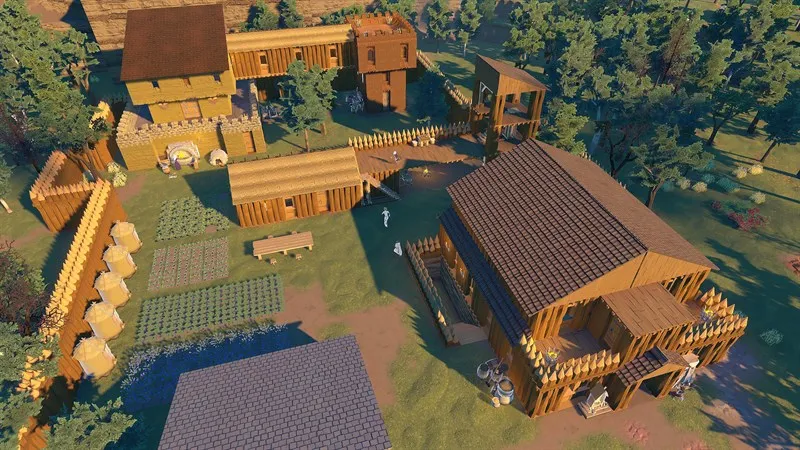 Xây dựng và phát triển thành trì của bạn trong Going Medieval